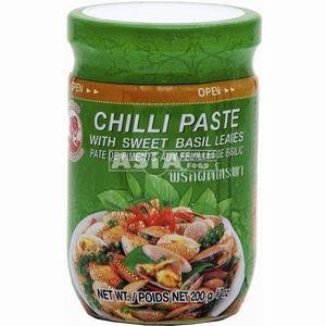 COCK CHILLI PASTE WITH SWEET BASIL 200 GR