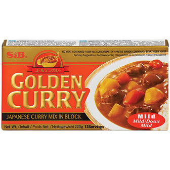 GOLDEN CURRY MILD 220 GR