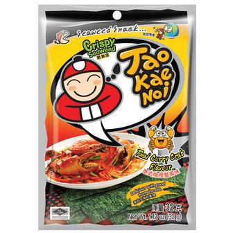 TAOKAENOI - CRISPY SEAWEED THAI CURRY CRAB 32 GR