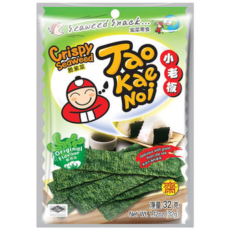 TAOKAENOI-  CRISPY SEAWEED ORIGINAL 32 GR