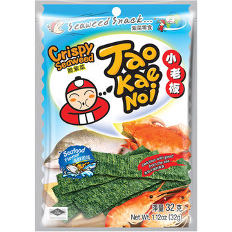 TAOKAENOI- CRISPY SEAWEED SEAFOOD 32 GR