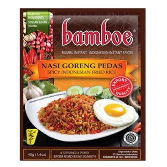 BAMBOE  NASI GORENG PEDAS 40 GR