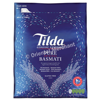 TILDA PURE BASMATI RICE 5 KG