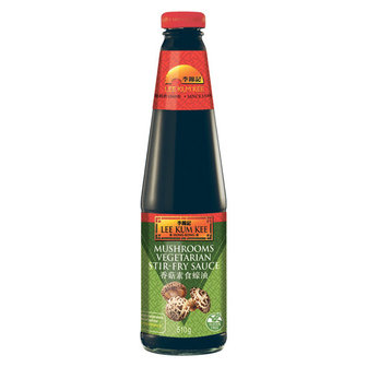 (LEE KUM KEE) MUSHROOMS VEGETARIAN STIR FRY SAUCE 510 GR