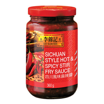 LEE KUM KEE- SICHUAN HOT&amp;SPICY STIR FRY SAUCE 360 GR