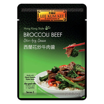 (LEE KUM KEE) BROCCOLI BEEF STIR FRY SAUCE 50 GR