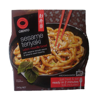 (OBENTO) SESAME TERIYAKI UDON BOWL 240 GR