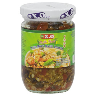 (XO) CHILLI PASTE WITH HOLY BASIL LEAVES 200 GR