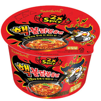 (SAMYANG) BOWL NOODLE 2X SPICY 105 GR (HALAL)