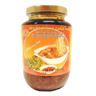 (D.SEAHORSE) GROUND CHILLI GARLIC OIL 454 GR