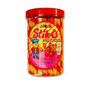 (STIK O) WAFER STICKS -STRAWBERRY