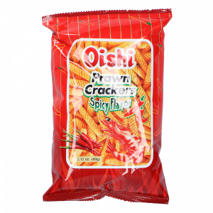 (OISHI) PRAWN CRACKER SPICY 60 GR