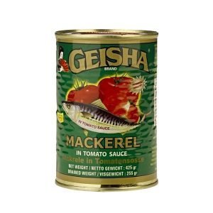 (GEISHA) MACKEREL IN TOMATO SAUCE 425 GR