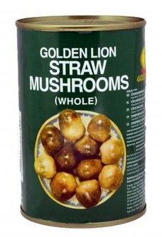 STRAW MUSHROOMS WHOLE 425 GR GOLDEN LION