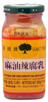 (GIANT TREE) BEANCURD WITH CHILI 300 GR