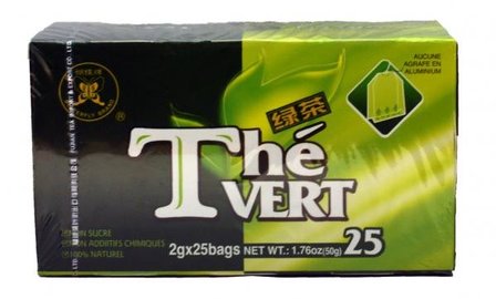 (BF) GROENE THEE THE VERT 25X2GR (GT711)