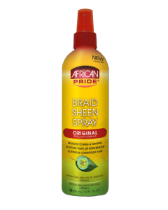 AFICAN PRIDE- BRAID SHEEN SPRAY 12OZ ORIGINAL