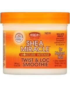 AFRICAN PRIDE - SHEA BUTTER MIRACLE - TWIST&amp;LOCK SMOOTHIE 12OZ