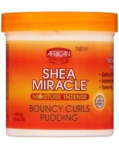 AFRICAN PRIDE - SHEA MIRACLE - BOUNCY - CURLS PUDDING 15OZ