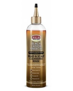 AFRICAN PRIDE - BLACK CASTOR MIRACLE - BRAID SCALP CLEANSING 12OZ