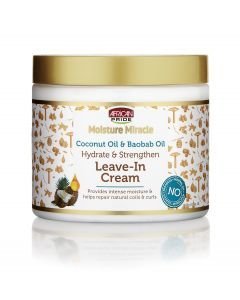 AFRICAN PRIDE -  MOISTURE MIRACLE  - LEAVE IN CREAM 15OZ