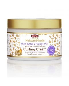 AFRICAN PRIDE -  MOISTURE MIRACLE - CURLING CREAM 12OZ