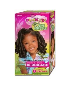 AFRICAN PRIDE - DREAM KIDS OLIVE MIRACLE - RELAXER KIT REGULAR 1TOUCH UP