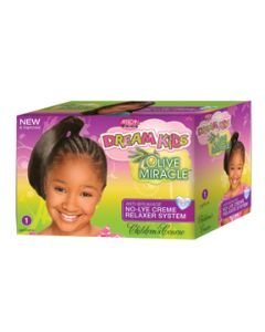 AFRICAN PRIDE  -DREAM KIDS OLIVE MIRACLE - RELAXER KIT SUPER