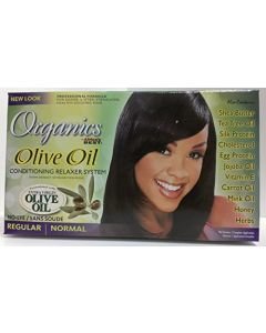 AFRICA BEST - ORGANIC- OLIVE OIL RELAXER KIT REGULAR