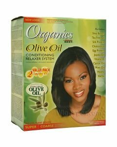 AFRICA BEST -ORGANIC-OLIVE RELAXER KIT SUPER DOUBLE