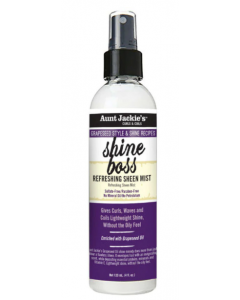 AUNT JACKIE&#039;S - GRAPESEED - SHINE BOSS SHEEN MIST 4OZ