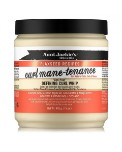 AUNT JACKIE&#039;S - FLAXSEED - CURL MANE TENANCE CURL WHIP 15OZ