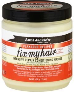 AUNT JACKIE&#039;S - FLAXSEED - FIX MY HAIR MASQUE 15OZ