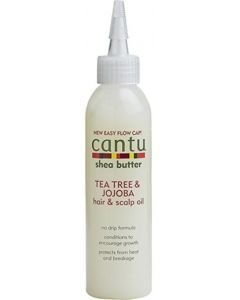 CANTU- SHEA BUTTER HAIR &amp; SCALP NO DRIP OIL 6OZ