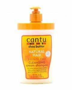 CANTU - SHEA BUTTER NATURAL HAIR- SULFATE FREE CLEANSING CREAM SHAMPOO 25OZ.XL
