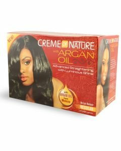 CREME OF NATURE - ARGAN OIL RELAXER KIT REGULAR