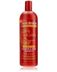 CREME OF NATURE - ARGAN OIL MOISTURE &amp; SHINE SHAMPOO 20OZ