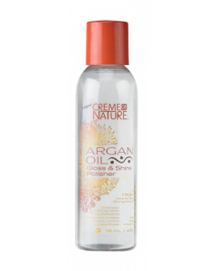 CREME OF NATURE - ARGAN OIL  SHINE &amp; HEAT POLISHER 4OZ