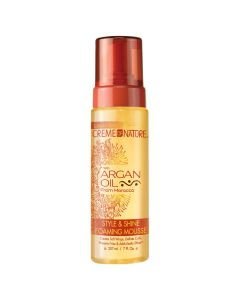 CREME OF NATURE - ARGAN OIL FOAM WRAP MOUSSE 7OZ