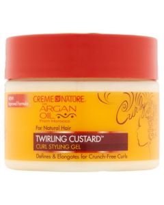 CREME OF NATURE - ARGAN OIL TWIRLING CUSTARD CURL STYLING GEL 11,5OZ