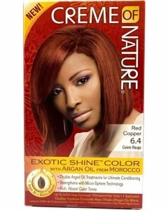 CREME OF NATURE - GEL CLR ARGAN RED COPPER 6.4