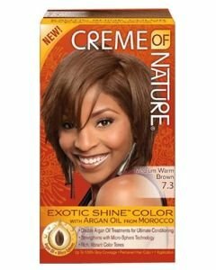 CREME OF NATURE - GEL CLR ARGAN MEDIUM WARM BROWN 7.3