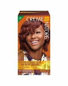CREME OF NATURE -  LIQUID HAIR COLOR RED HOT BURGUNDY C30