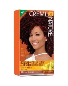 CREME OF NATURE -  LIQUID HAIR COLOR VIVID RED C31