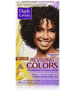 DARK &amp; LOVELY - REVIVING COLOR 395 NATURAL BLACK