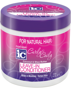 FANTASIA IC - CURLY &amp; COILY LEAVE IN CONDITIONER 16OZ