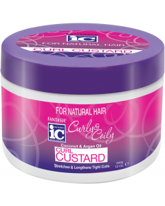 FANTASIA IC - CURLY &amp; COILY CURL CUSTARD 12OZ