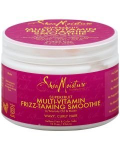 SHEA MOISTURE - SUPERFRUIT COMPLEX FRIZZ TAMING SMOOTHIE 12OZ