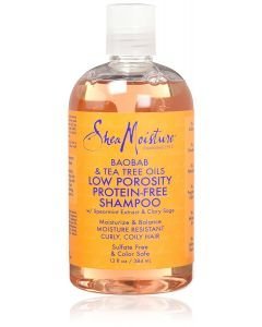 SHEA MOISTURE - LOW POROSITY SHAMPOO 13OZ