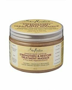 SHEA MOISTURE - JAMAICAN BLACK CASTOR TREATMENT MASQUE 12OZ